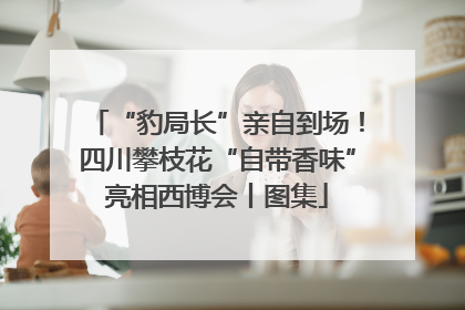 “豹局长”亲自到场！四川攀枝花“自带香味”亮相西博会丨图集