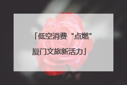低空消费“点燃”厦门文旅新活力