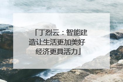 丁烈云：智能建造让生活更加美好 经济更具活力