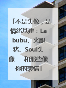 不是头像，是情绪基建：Labubu、火腿猪、Soul头像……和那些像你的表情