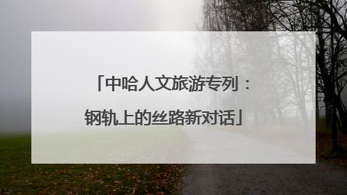 中哈人文旅游专列：钢轨上的丝路新对话