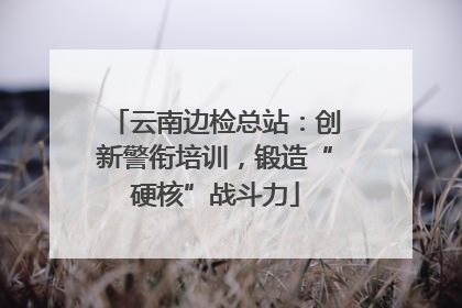 云南边检总站：创新警衔培训，锻造“硬核”战斗力