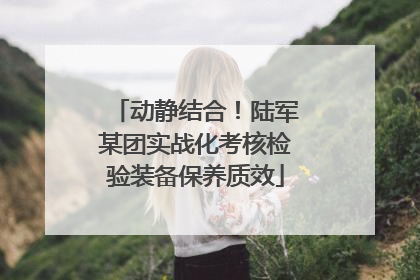 动静结合！陆军某团实战化考核检验装备保养质效