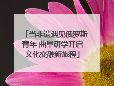 当非遗遇见俄罗斯青年 曲阜研学开启文化交融新旅程