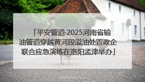 平安管道·2025河南省输油管道穿越黄河段溢油处置政企联合应急演练在洛阳孟津举办