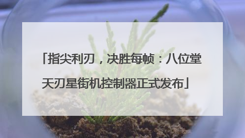 指尖利刃，决胜每帧：八位堂天刃星街机控制器正式发布
