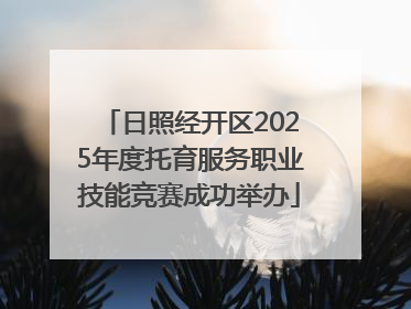 日照经开区2025年度托育服务职业技能竞赛成功举办