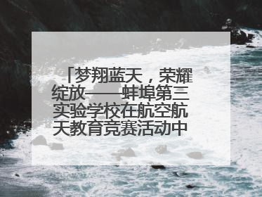 梦翔蓝天，荣耀绽放——蚌埠第三实验学校在航空航天教育竞赛活动中大放异彩