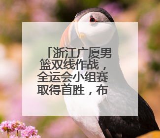 浙江广厦男篮双线作战，全运会小组赛取得首胜，布朗手感冰凉亚冠落败