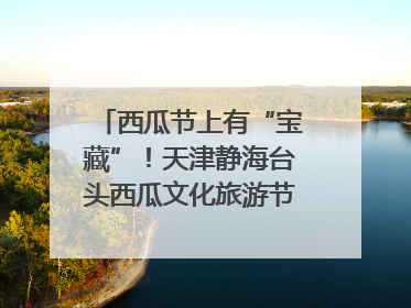 西瓜节上有“宝藏”！天津静海台头西瓜文化旅游节甜蜜开幕