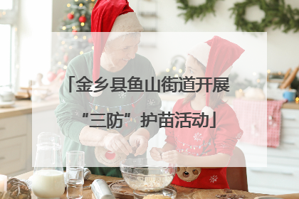 金乡县鱼山街道开展“三防”护苗活动