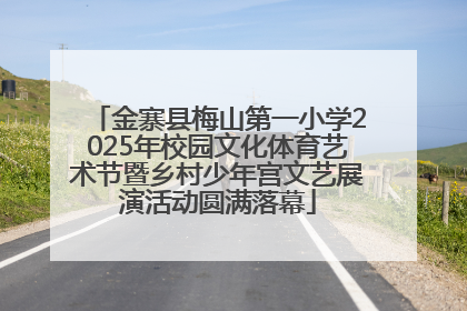 金寨县梅山第一小学2025年校园文化体育艺术节暨乡村少年宫文艺展演活动圆满落幕