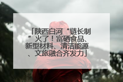 陕西白河“链长制”火了！富硒食品、新型材料、清洁能源、文旅融合齐发力