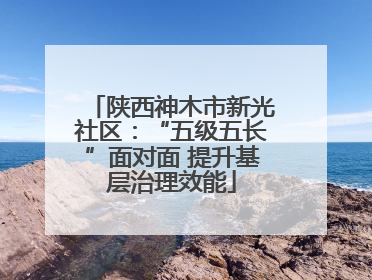 陕西神木市新光社区：“五级五长”面对面 提升基层治理效能