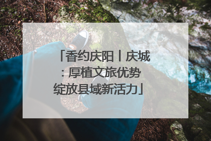 香约庆阳丨庆城：厚植文旅优势 绽放县域新活力