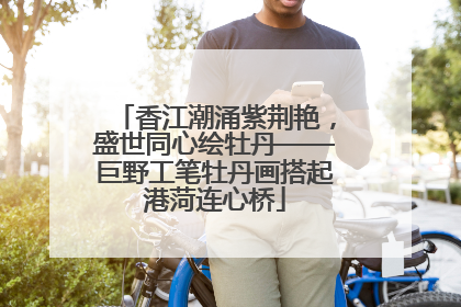 香江潮涌紫荆艳，盛世同心绘牡丹——巨野工笔牡丹画搭起港菏连心桥