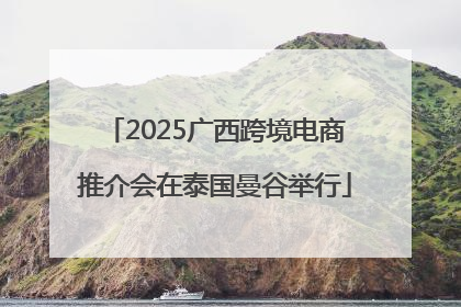 2025广西跨境电商推介会在泰国曼谷举行